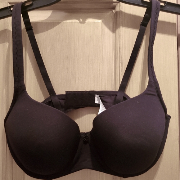 Bra 38C wonderbra black #7880 underwire padding - Picture 1 of 3